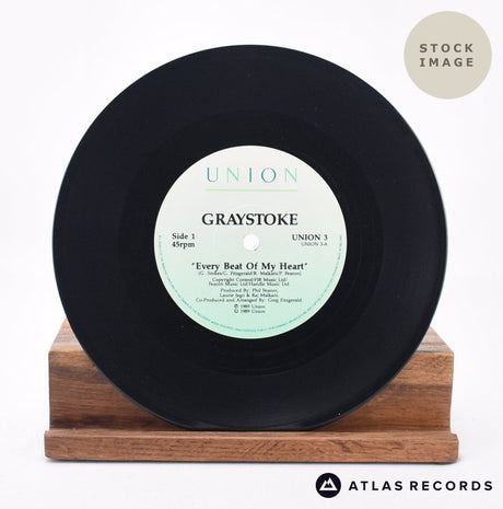 Graystoke Every Beat Of My Heart 7" Vinyl Record - Record A Side