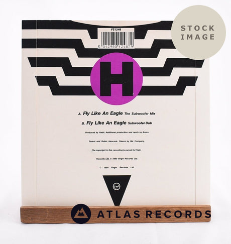Habit Fly Like An Eagle 1982 Vinyl Record - Reverse Of Sleeve