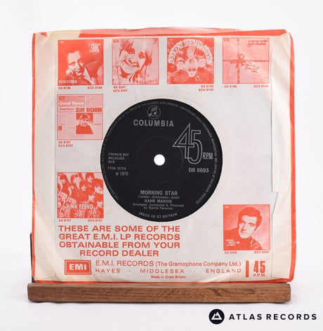 Hank Marvin - Break Another Dawn - 7" Vinyl Record - EX/VG+