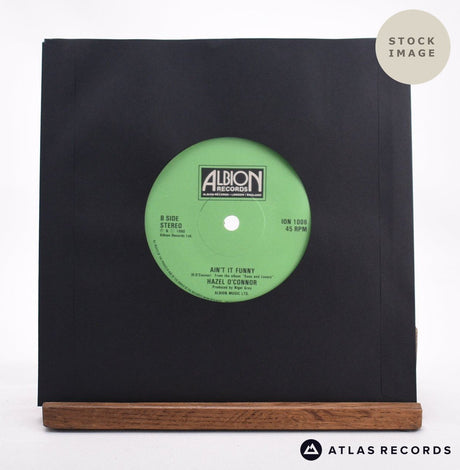 Hazel O'Connor Time 7" Vinyl Record - Reverse Of Sleeve