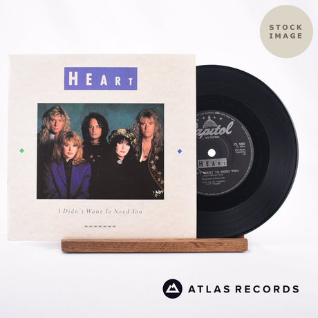 Heart I Didn't Want To Need You 7" Vinyl Record - Sleeve & Record Side-By-Side