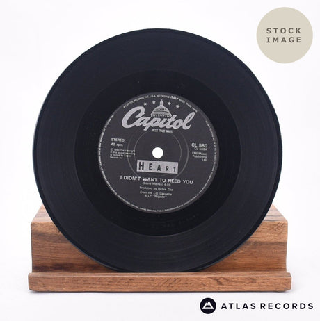 Heart I Didn't Want To Need You 7" Vinyl Record - Record A Side