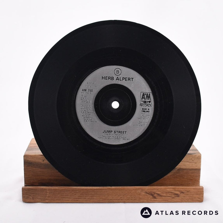 Herb Alpert - Jump Street - Release Note 7" Vinyl Record - EX/VG+