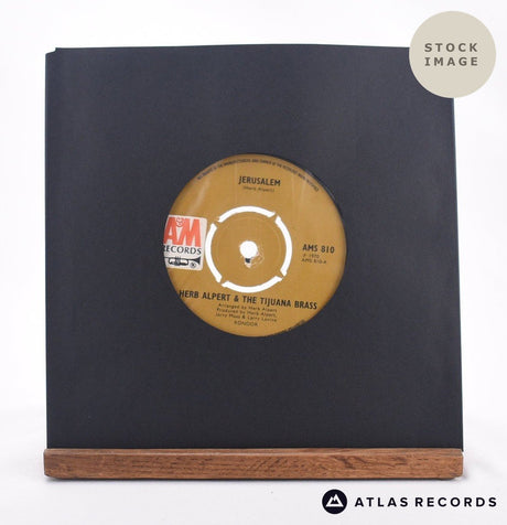 Herb Alpert & The Tijuana Brass Jerusalem 7" Vinyl Record - Sleeve & Record Side-By-Side