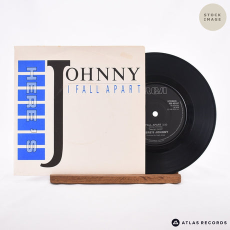 Here's Johnny I Fall Apart Vinyl Record - Sleeve & Record Side-By-Side