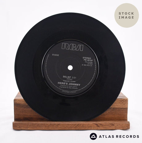 Here's Johnny I Fall Apart Vinyl Record - Record B Side