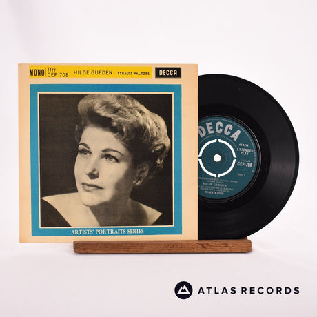 Hilde Güden Strauss Waltzes 7" Vinyl Record - Front Cover & Record