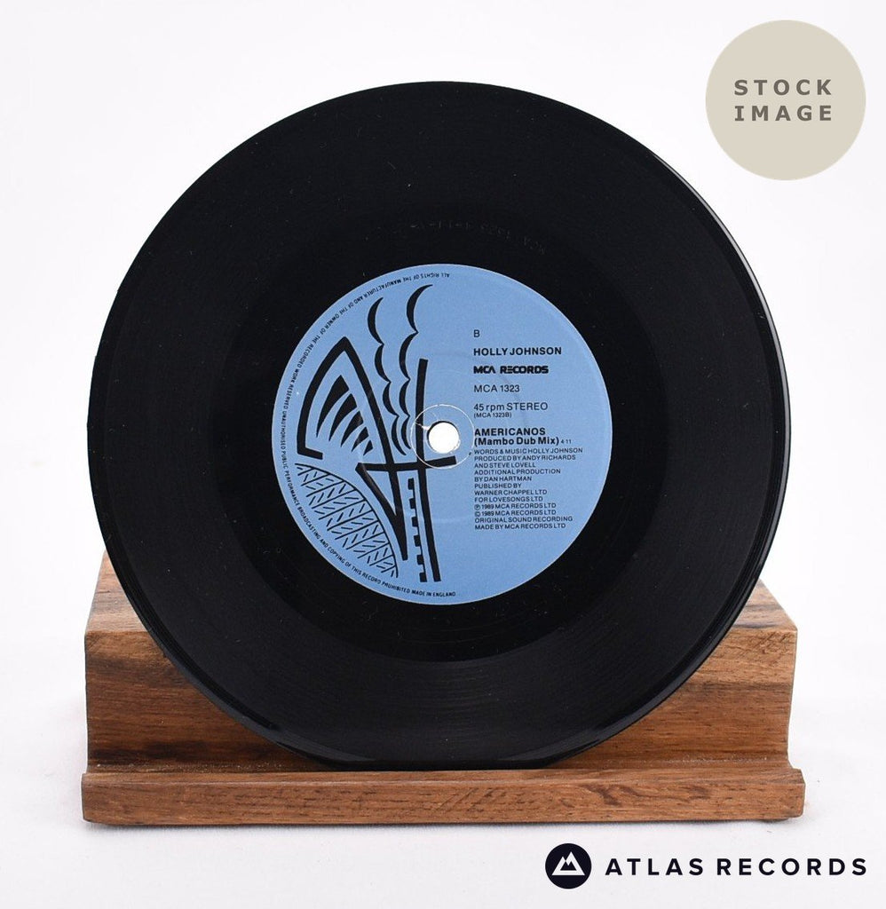 Holly Johnson Americanos Vinyl Record - Record B Side