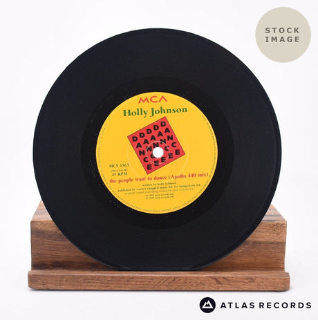 Holly Johnson The People Want To Dance 7" Vinyl Record - Record B Side