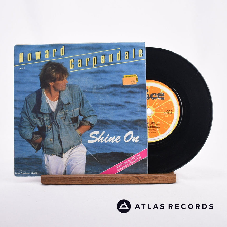 Howard Carpendale Shine On 7" Vinyl Record - Front Cover & Record