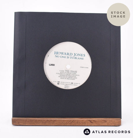 Howard Jones No One Is To Blame 7" Vinyl Record - Reverse Of Sleeve
