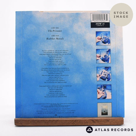 Howard Jones The Prisoner 7" Vinyl Record - Reverse Of Sleeve