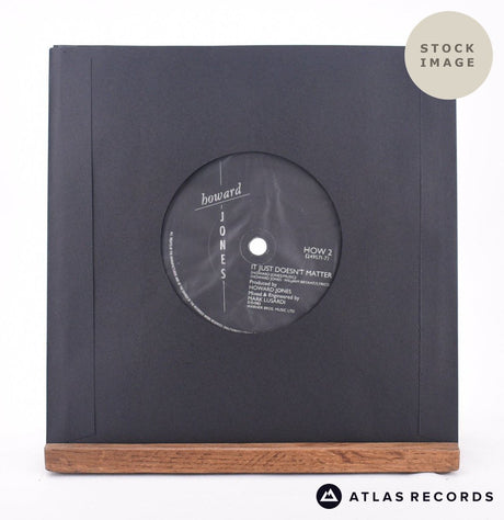 Howard Jones What Is Love? 7" Vinyl Record - Reverse Of Sleeve