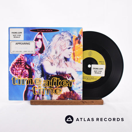 Hyperstate Time After Time 7" Vinyl Record - Front Cover & Record