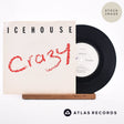 Icehouse Crazy 7" Vinyl Record - Sleeve & Record Side-By-Side