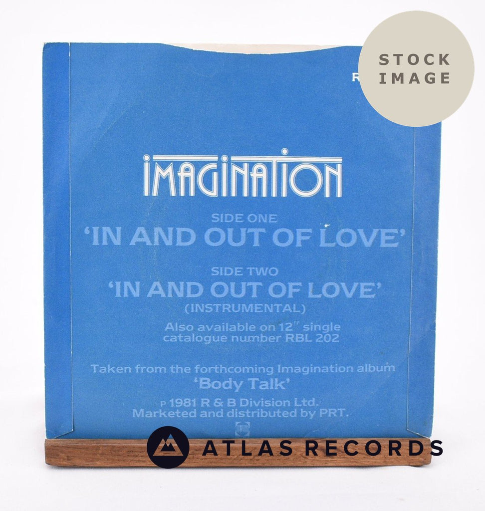 Imagination In And Out Of Love Vinyl Record - Reverse Of Sleeve