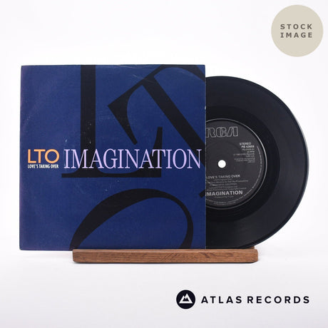 Imagination Love's Taking Over 7" Vinyl Record - Sleeve & Record Side-By-Side