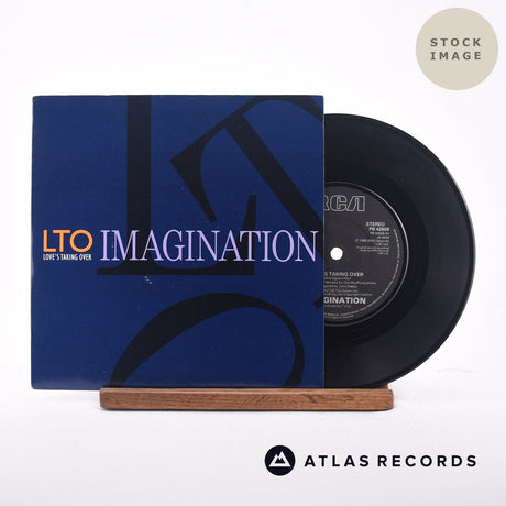 Imagination Love's Taking Over 7" Vinyl Record - Sleeve & Record Side-By-Side