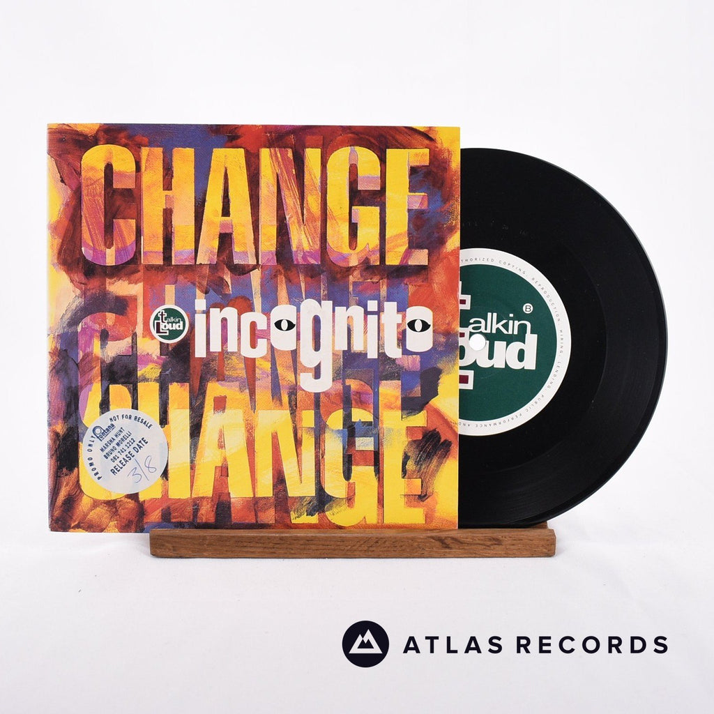 Incognito Change / Always There 7" Vinyl Record - Front Cover & Record