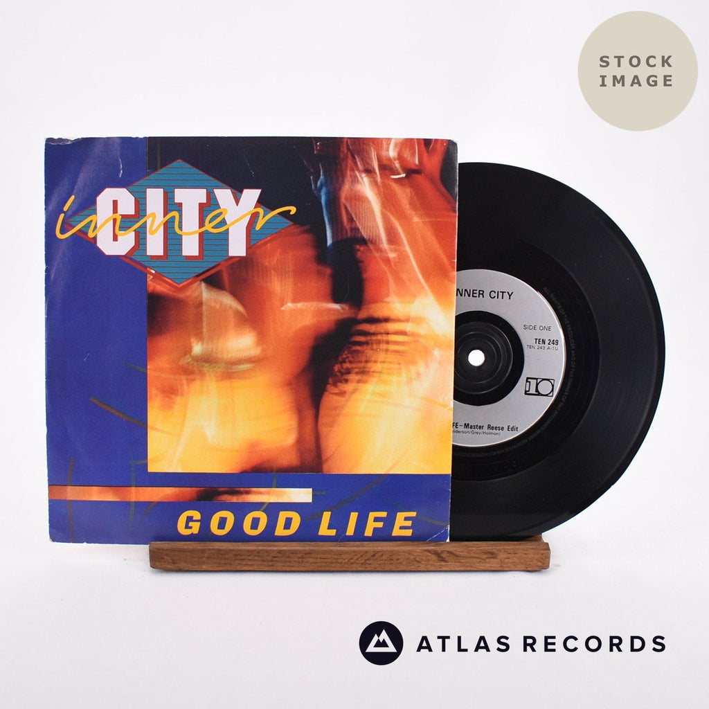 Inner City Good Life Vinyl Record - Sleeve & Record Side-By-Side