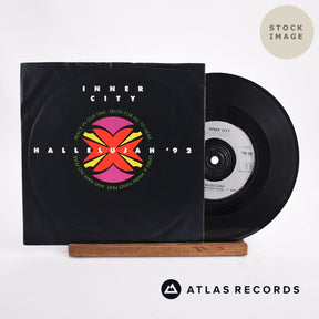 Inner City Hallelujah '92 Vinyl Record - Sleeve & Record Side-By-Side