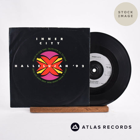 Inner City Hallelujah '92 Vinyl Record - Sleeve & Record Side-By-Side