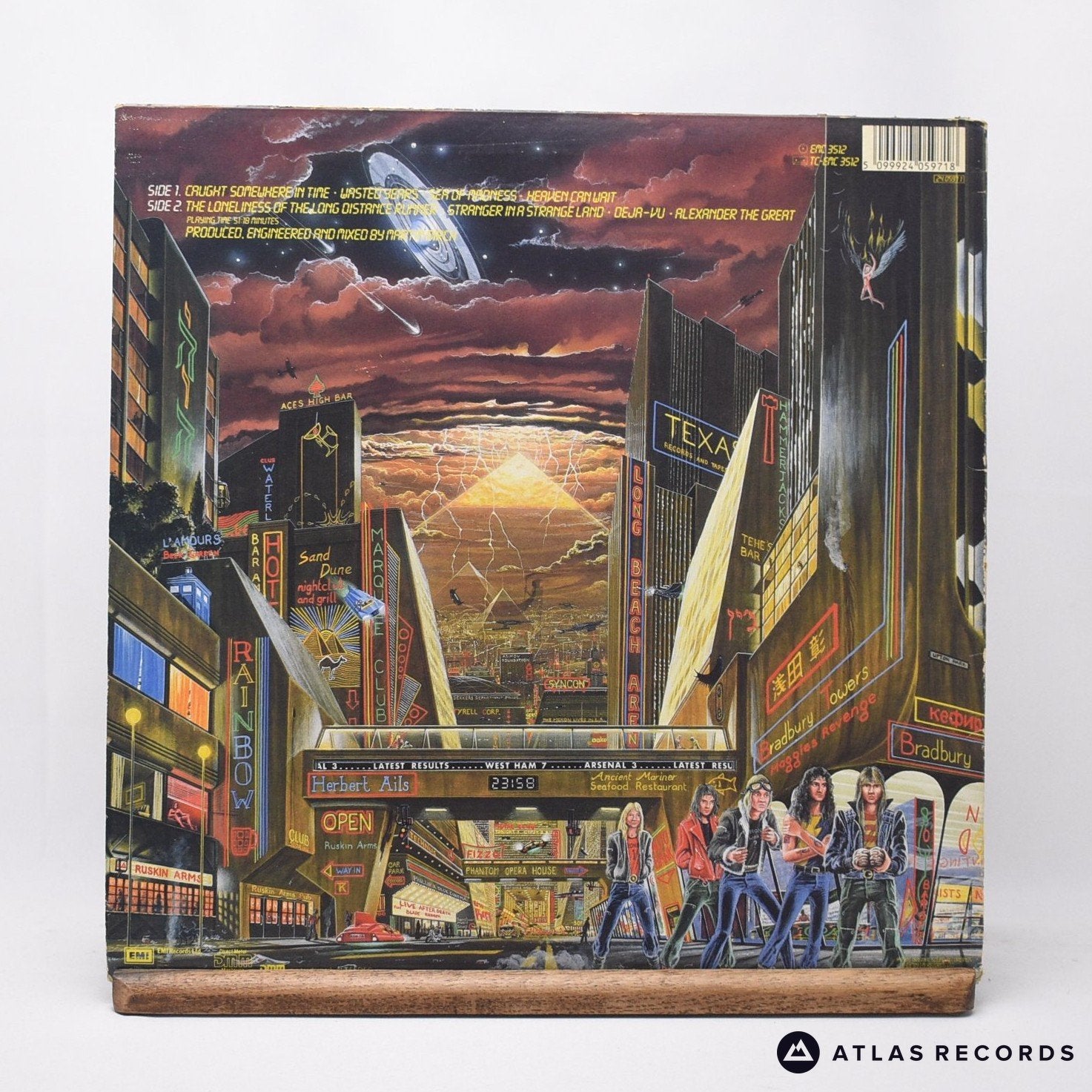 Compra Vinilo Iron Maiden - Somewhere Back In Time (2 Lp) Original