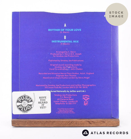 Isabel Roberts Rhythm Of Your Love 7" Vinyl Record - Reverse Of Sleeve