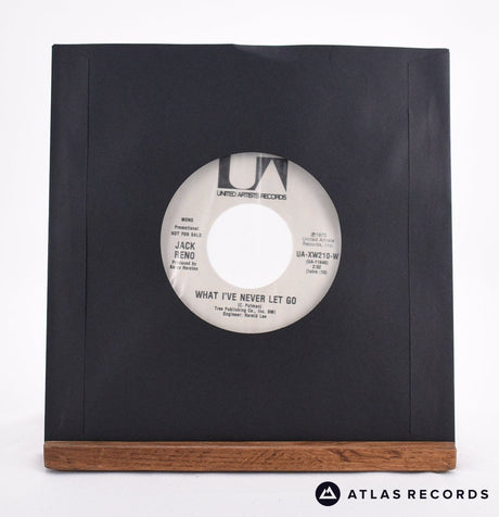 Jack Reno - What I've Never Let Go - Promo 7" Vinyl Record - VG+
