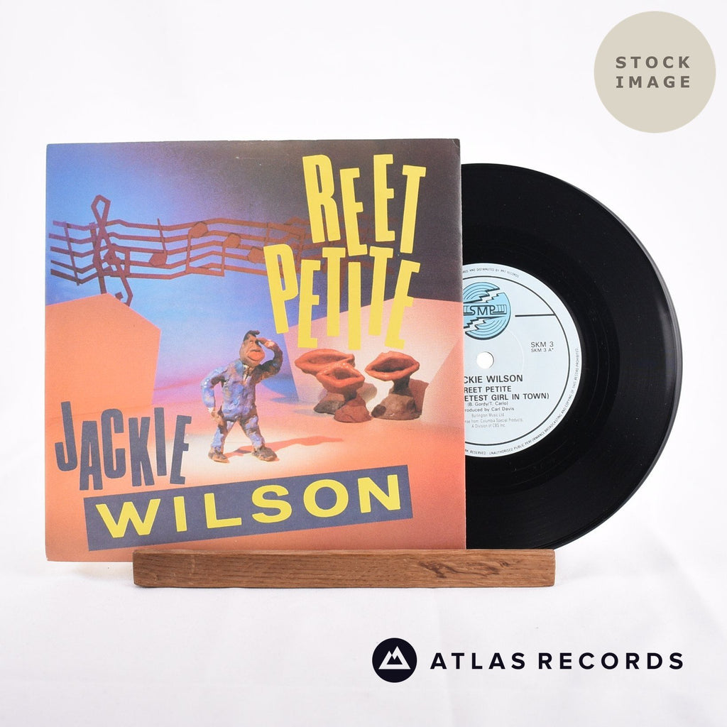 Jackie Wilson Reet Petite 1983 Vinyl Record - Sleeve & Record Side-By-Side