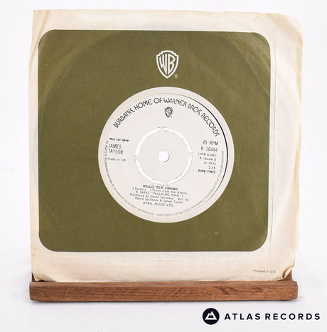 James Taylor - Ain't No Song - Promo 7" Vinyl Record - VG/VG+
