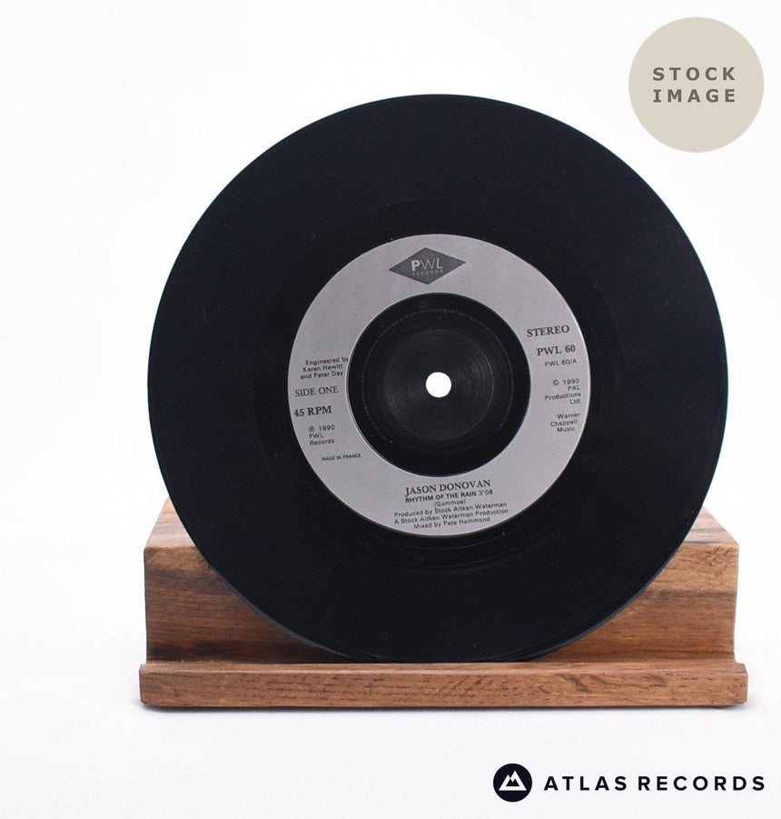 Jason Donovan Rhythm Of The Rain 7" Vinyl Record - Record A Side