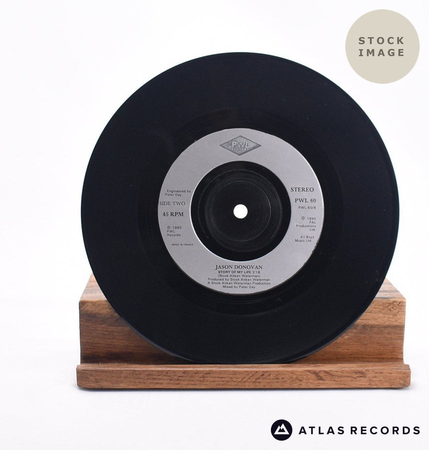 Jason Donovan Rhythm Of The Rain 7" Vinyl Record - Record B Side