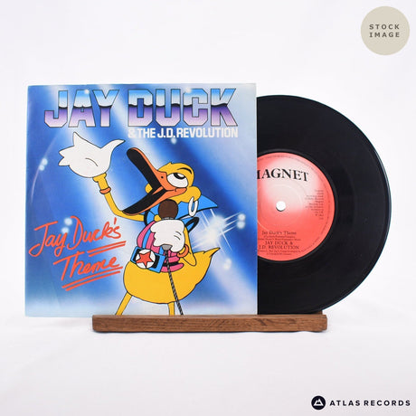 Jay Duck And J. D. Revolution Jay Duck's Theme Vinyl Record - Sleeve & Record Side-By-Side