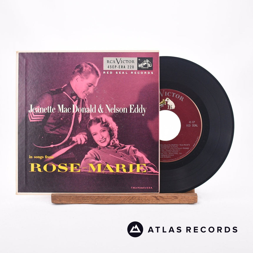 Jeanette MacDonald Rose-Marie 7" Vinyl Record - Front Cover & Record