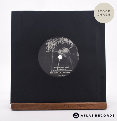 Jeff Wayne The Eve Of The War 7" Vinyl Record - Reverse Of Sleeve