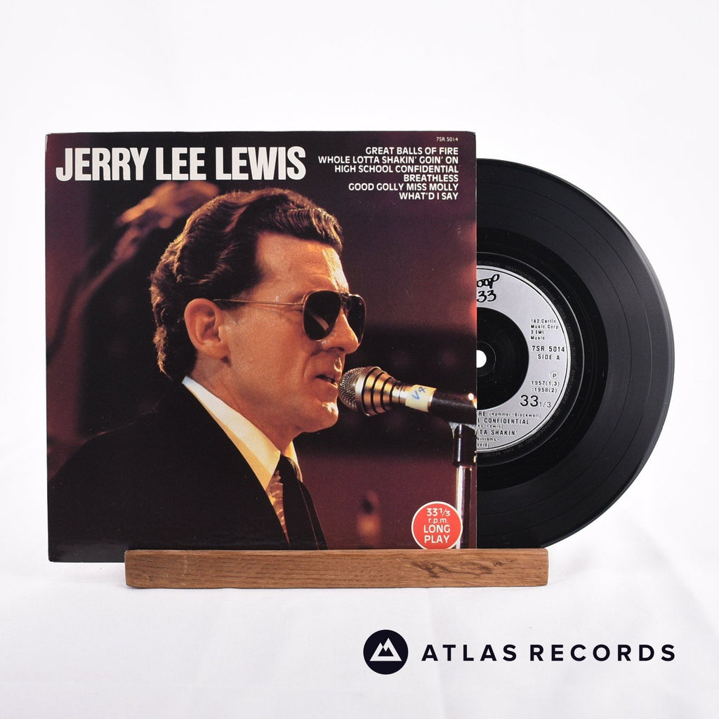 Jerry Lee Lewis Jerry Lee Lewis 7" Vinyl Record - Front Cover & Record