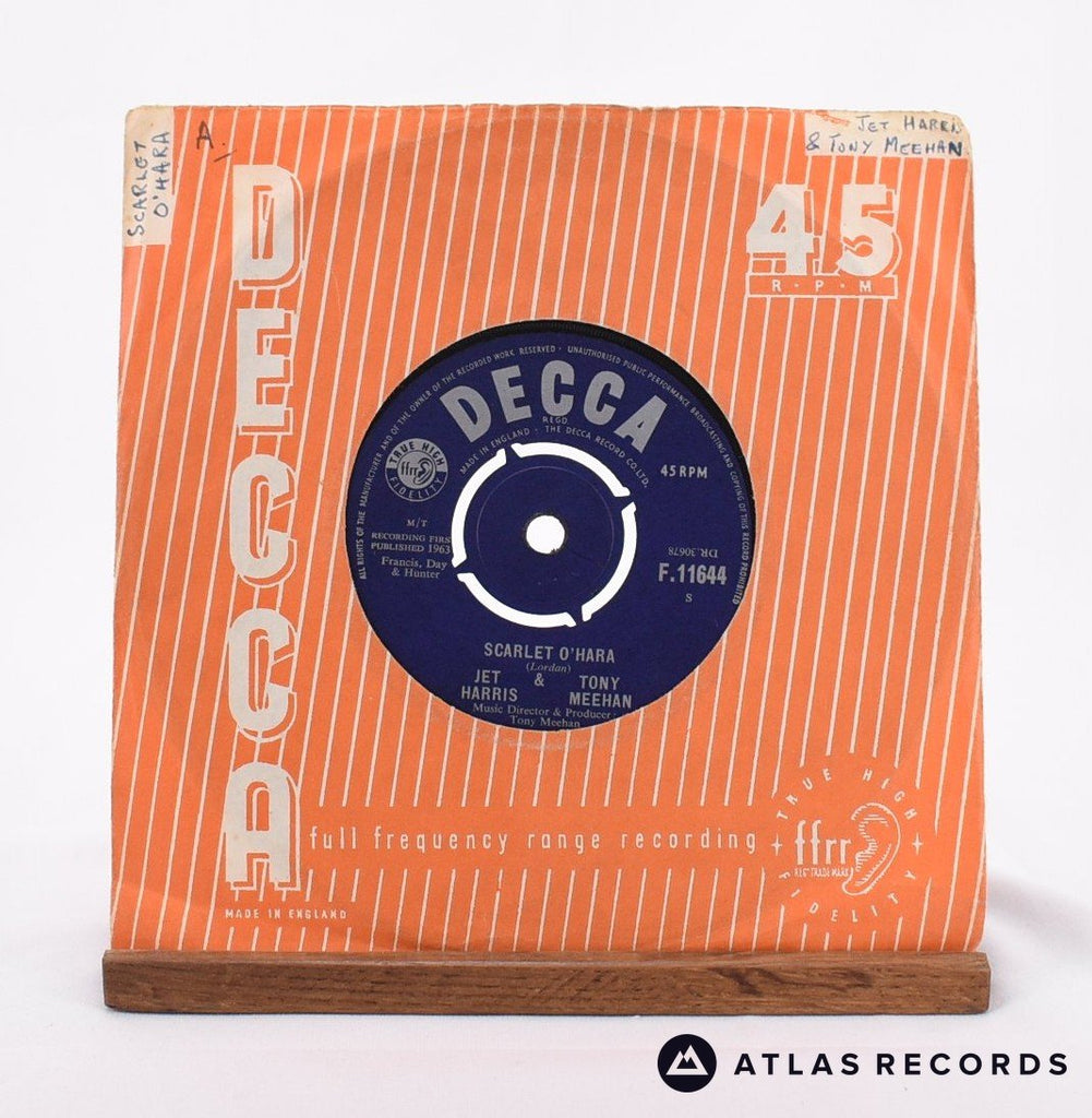 Jet Harris And Tony Meehan Scarlet O'Hara 7" Vinyl Record - In Sleeve