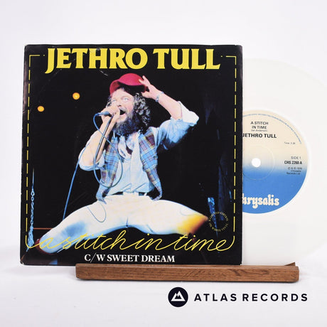 Jethro Tull A Stitch In Time 7" Vinyl Record - Front Cover & Record