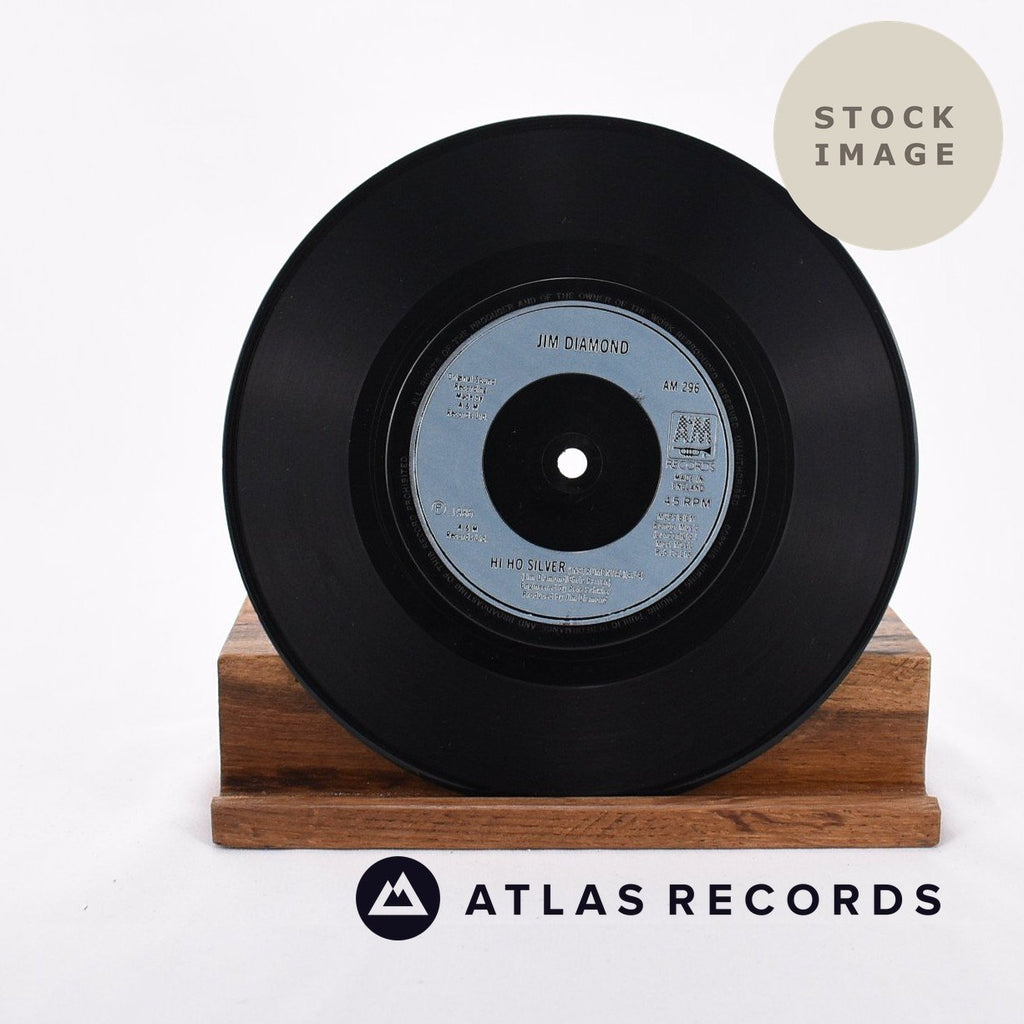 Jim Diamond Hi Ho Silver Vinyl Record - Record B Side