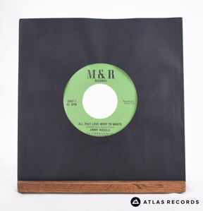 Jimmy Roselli All That Love Went To Waste 7" Vinyl Record - In Sleeve