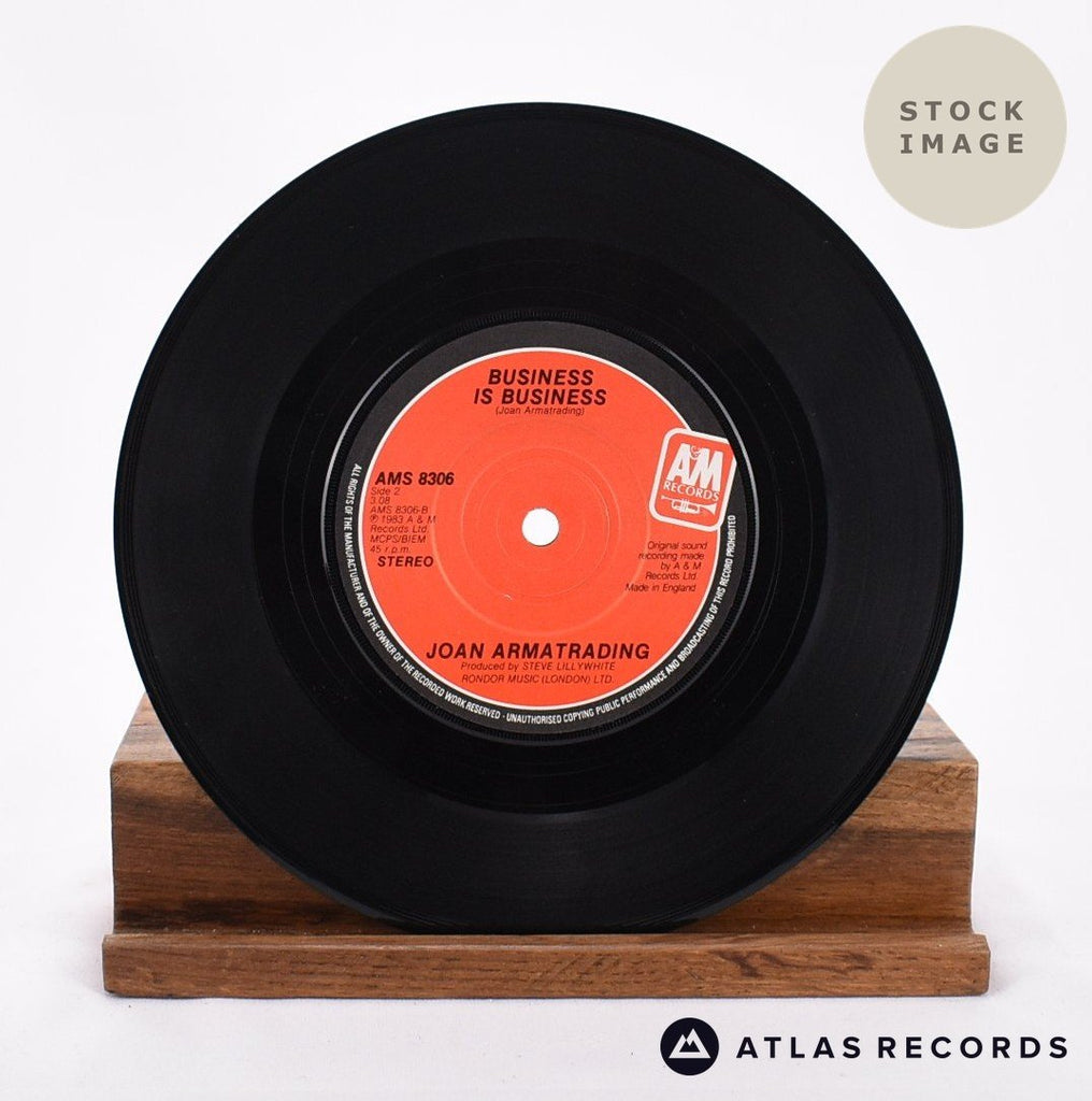 Joan Armatrading Drop The Pilot Vinyl Record - Record B Side