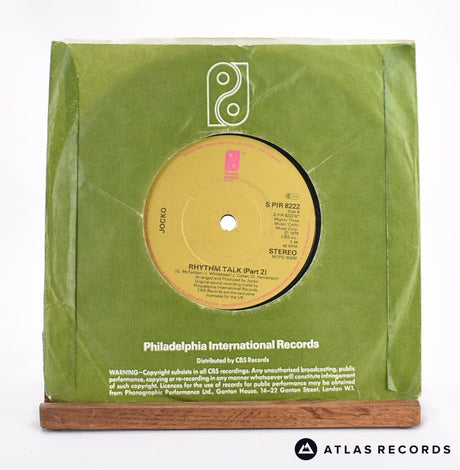 Jocko - Rhythm Talk - 7" Vinyl Record - VG+/VG+