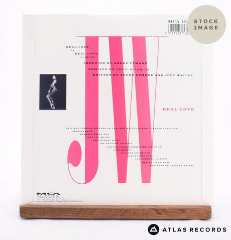 Jody Watley Real Love 7" Vinyl Record - Reverse Of Sleeve