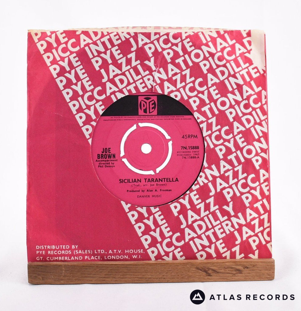 Joe Brown Sicilian Tarantella  7" Vinyl Record - In Sleeve