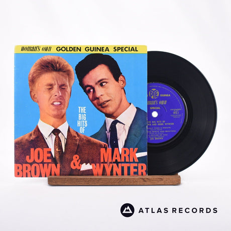 Joe Brown The Big Hits Of Joe Brown And Mark Wynter 7" Vinyl Record - Front Cover & Record