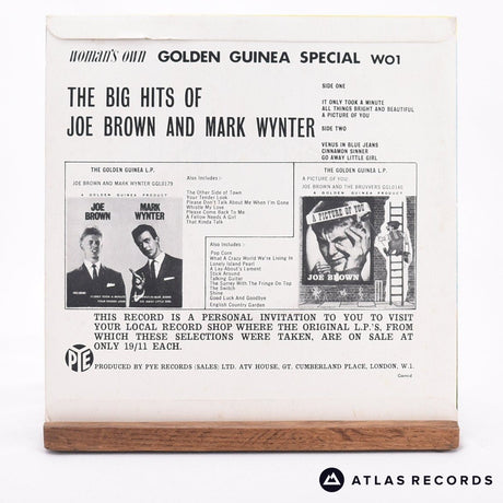 Joe Brown - The Big Hits Of Joe Brown And Mark Wynter - 7" EP Vinyl Record - EX/VG+