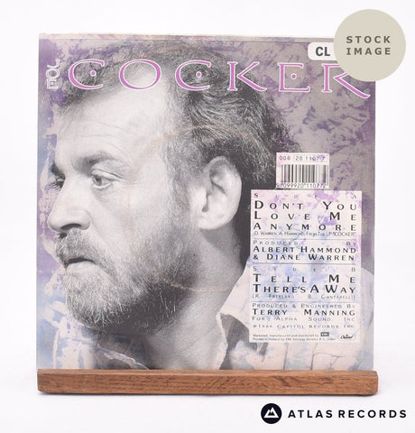 Joe Cocker Don't You Love Me Any More 7" Vinyl Record - Reverse Of Sleeve