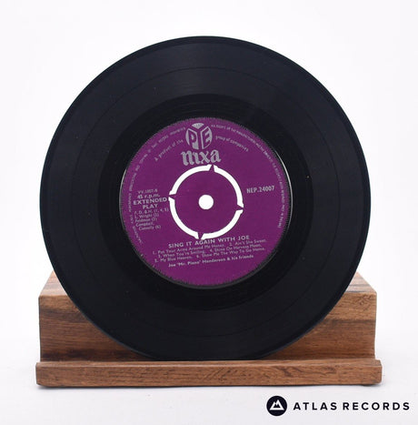 Joe 'Mr Piano' Henderson And His Friends - Sing It With Joe - 7" EP Vinyl Record - EX/VG+