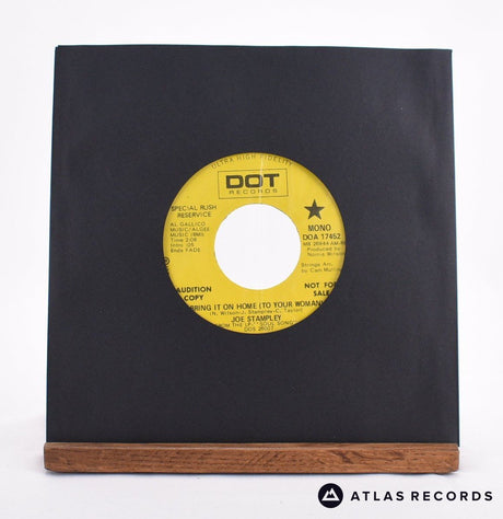 Joe Stampley Bring It On Home 7" Vinyl Record - In Sleeve